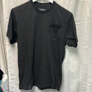 Men's Charcoal Gray Pocket Tee
